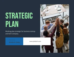 Free  Template: Ebony Clay Strategic Plan Template