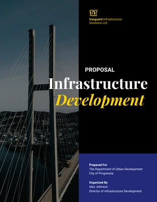 Free  Template: Infrastructure Development Proposal Template