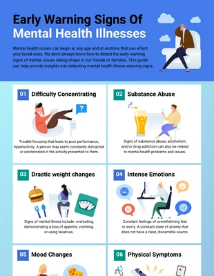 business  Template: Nonprofit Mental Health Process Infographic Template