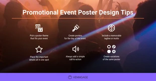 Free  Template: Event Promotion Design Tips