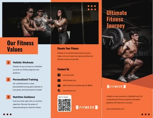 business  Template: Fitness Brochure Template