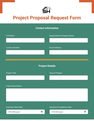 business  Template: Simple Construction Form Template