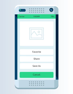 Free  Template: Simplistic Mobile Wireframe Template