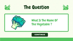 White And Green Cheerful Playful Guess Vegetables Game Presentation - Page 3