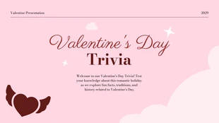 Free  Template: Valentine's Day Presentation Template