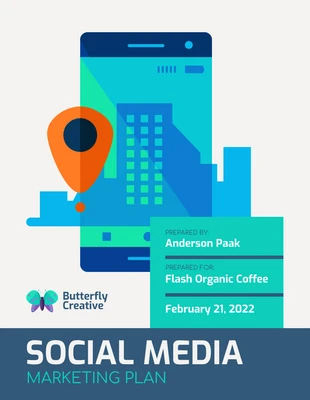 Free  Template: Social Media Marketing Plan Template