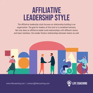 business  Template: Affiliative Leadership Style Example