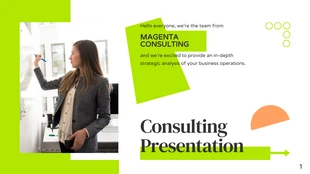 Free  Template: Playful Consulting Presentation Template