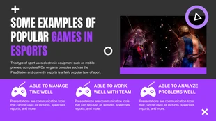 Navy And Purple Minimalist Modern Professional Esport Game Presentation - Page 3