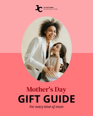 Free  Template: Mothers Day Gift Guide Instagram Carousel Post