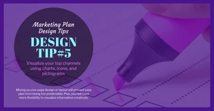 Free  Template: Circle Marketing Plan Facebook Post