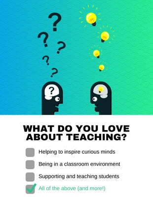 Free  Template: Passion World Teachers' Day Pinterest Post