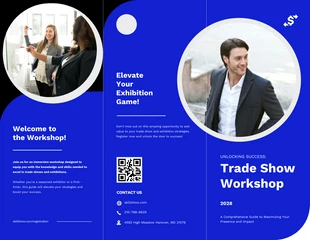 premium  Template: Seminar Workshop Guide Brochure Template