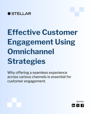 business  Template: Customer Engagement Linkedin Carousel Social Media Template