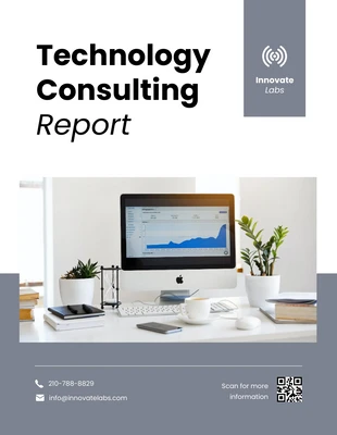 business  Template: Technology Consulting Report Template