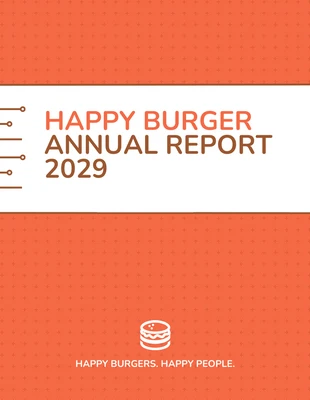 premium  Template: Simple Year End Annual Report Template