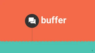 Free  Template: Buffer Pitch Deck Presentation Template