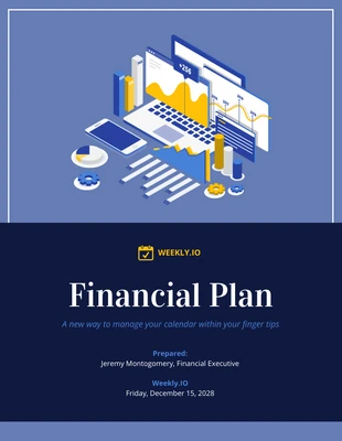 premium  Template: Financial Business Plan Template