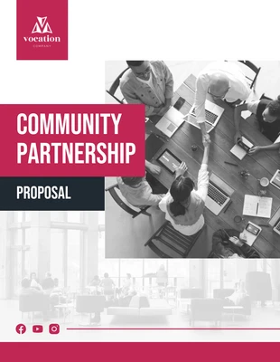 Free  Template: Community Partnership Proposal Template