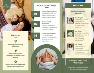 Spa and Wellness Retreat Brochure - Page 2