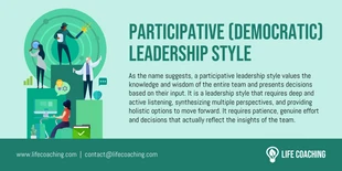 business  Template: Participative Leadership Style Example