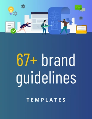 Free  Template: Brand Guidelines Pinterest Post