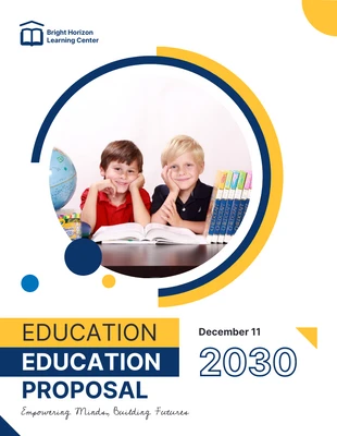 premium  Template: Education Program Proposal Template