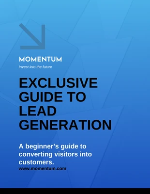 premium  Template: Content Marketing Lead Generation eBook Template