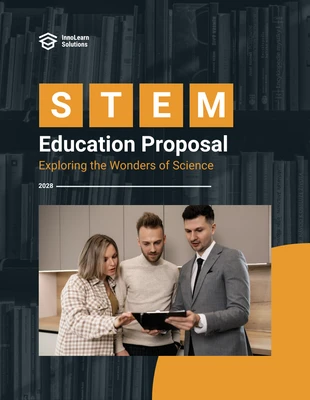 Free  Template: STEM Education Proposal Template