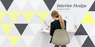 business  Template: Interior Design Twitter Post