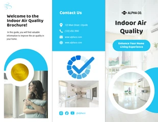 Free  Template: Indoor Air Quality Brochure Template