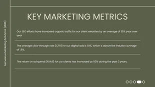 Green Line Minimalist Presentation - Page 4