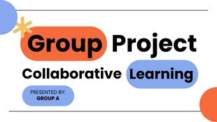 Free  Template: Group Project Education Presentation Template