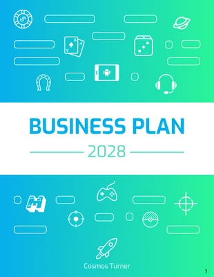 business  Template: Gaming Business Plan Template