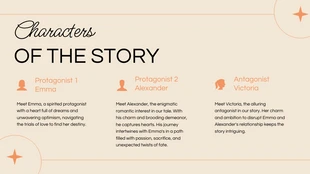 Orange Minimalist Book Report Education Presentation - Page 3