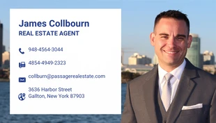 premium  Template: Simple Real Estate Business Card