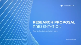 Free  Template: Modern Business Proposal Presentation Template