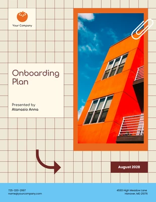 Free  Template: Stripes Onboarding Plan