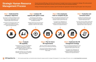 premium  Template: Human Resource Management Process Infographic Template