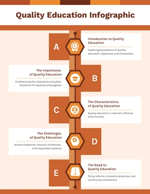 premium  Template: Quality Education Infographic Template