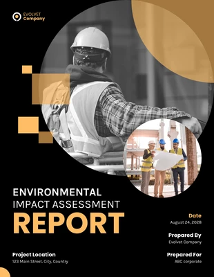 Free  Template: Environmental Impact Assessment Report Template