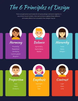 premium  Template: Design Principles Infographic Template