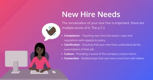 premium  Template: New Hire Needs LinkedIn Post