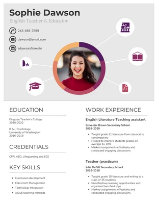 premium  Template: Light Resume For College Students Template