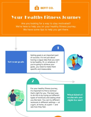 business  Template: Journey Infographic Template