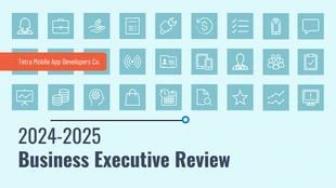 business  Template: Executive Business Review Presentation Template