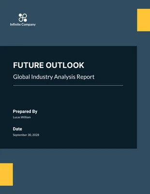 Free  Template: Industry Analysis Report Template