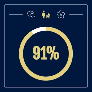 premium  Template: Father's Day Pie Chart Template