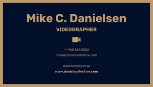 business  Template: Modern Hipster Business Card