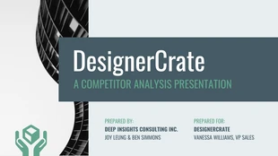 business  Template: Competitor Analysis Presentation Template